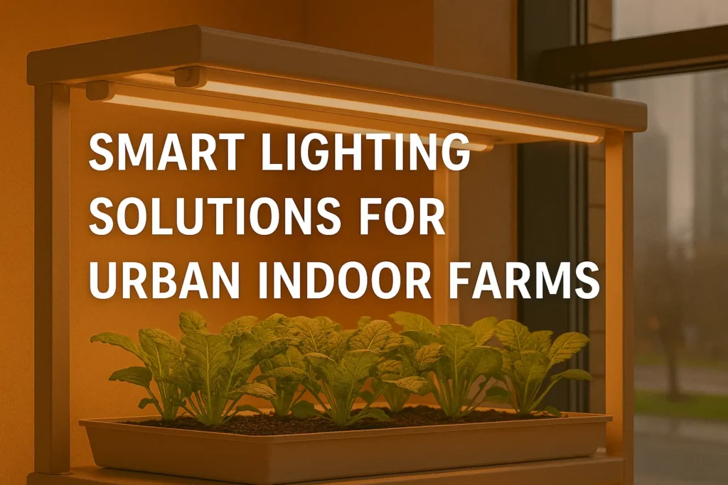 Smart Lighting Solutions for Urban Indoor Farms in New Zealand